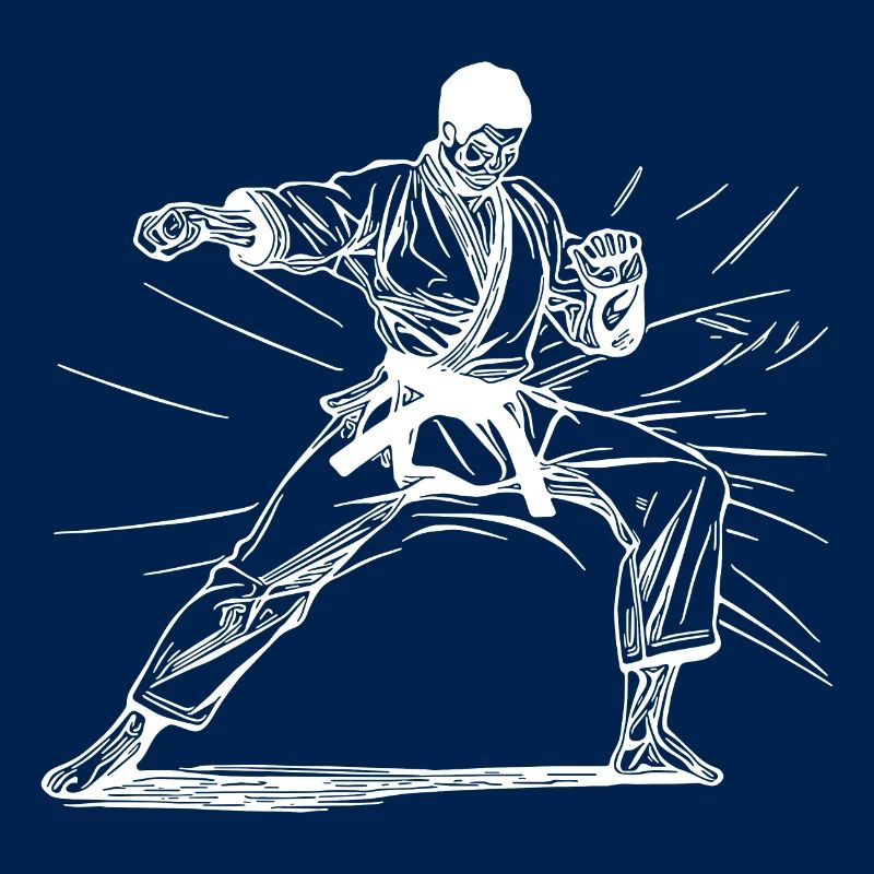 Combattants de karaté Tradition de combat d’Okinawa