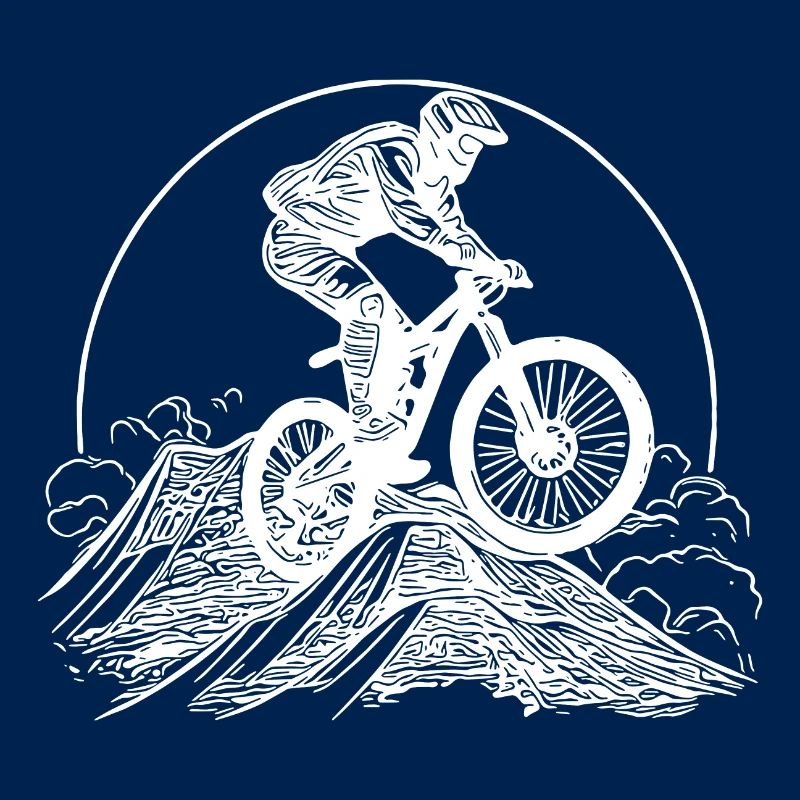 VTT de montagne avec vélo