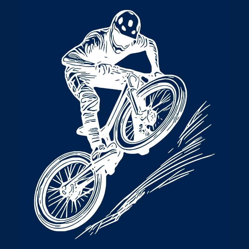 VTT avec vélo de descente