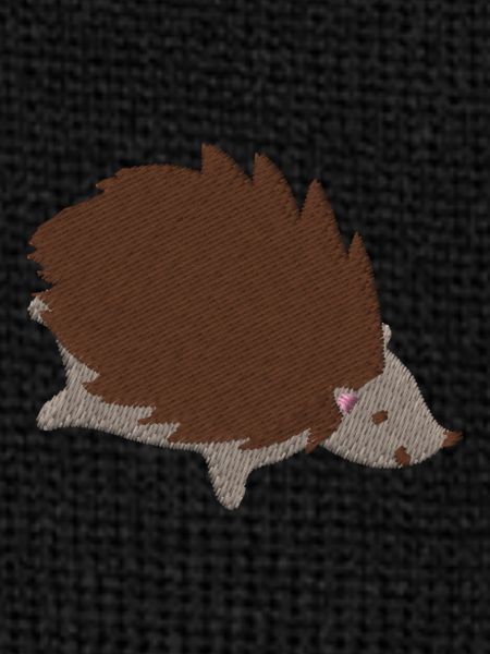 Igel bestickt