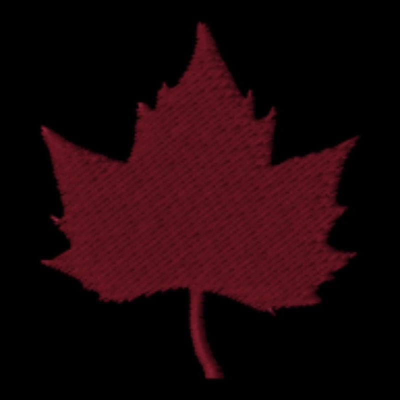 Dark red leaf