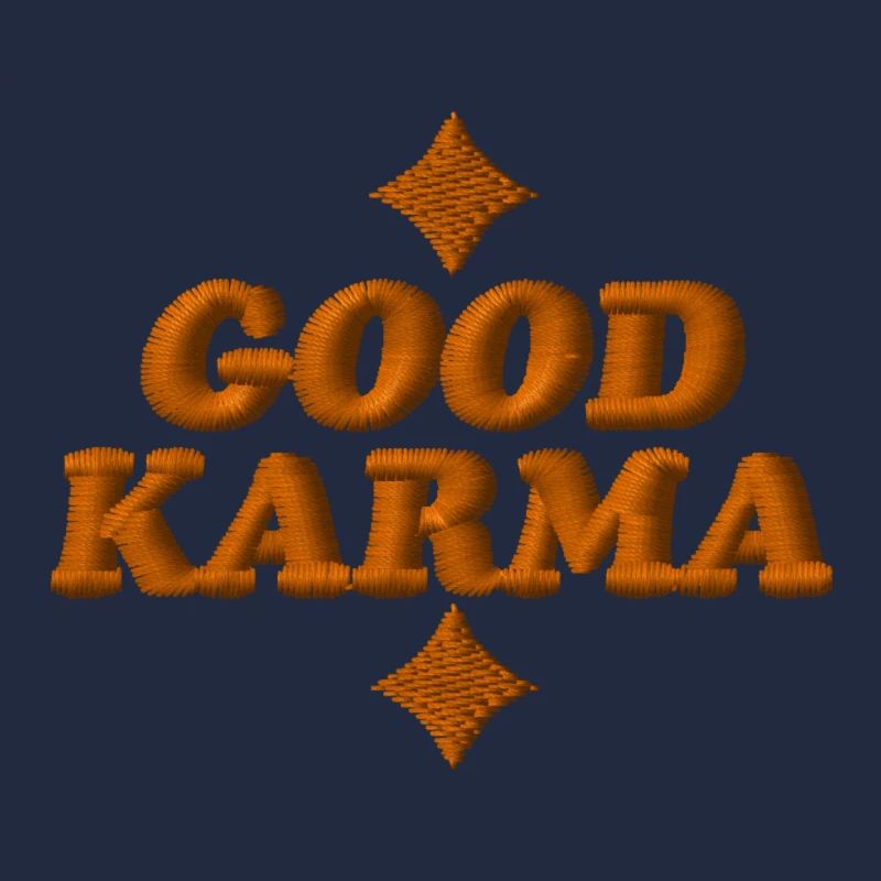 Good Karma brodé