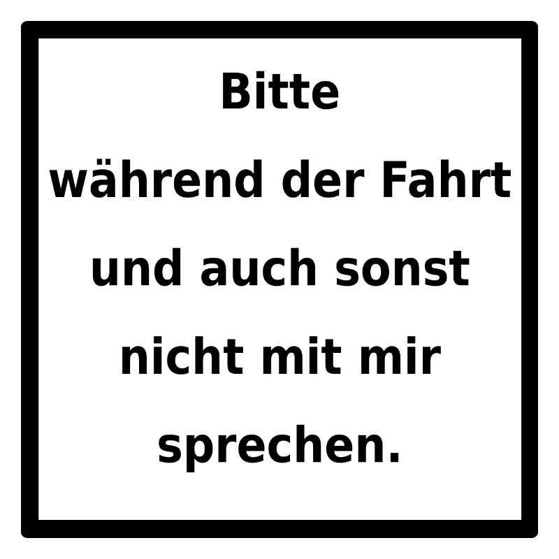 Genereller Warnhinweis. (black/white)