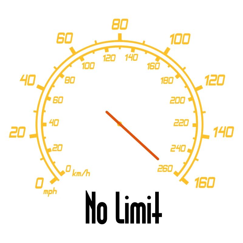 Speedometer, No Limit