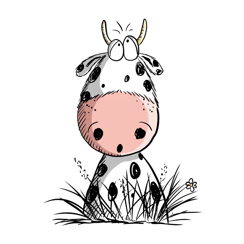 Comical Muh Cow I Beef Comic I Gift