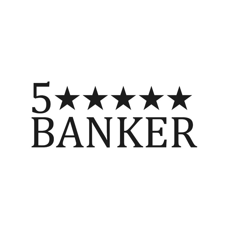 Logo de banquier cinq étoiles