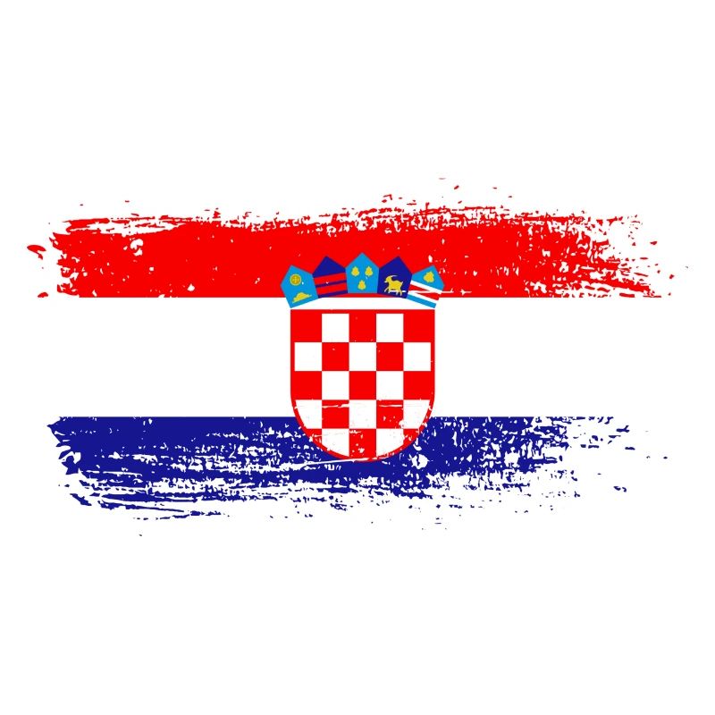 Drapeau de la Croatie