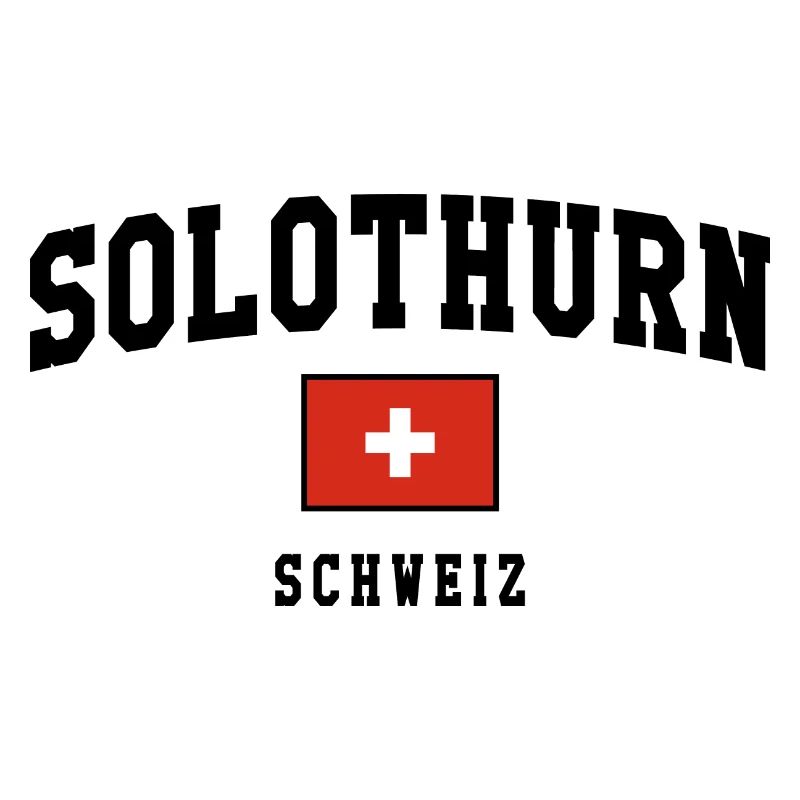 Solothurn Schweiz Flagge Design