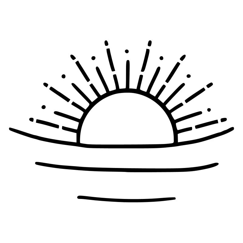 relaxed sun