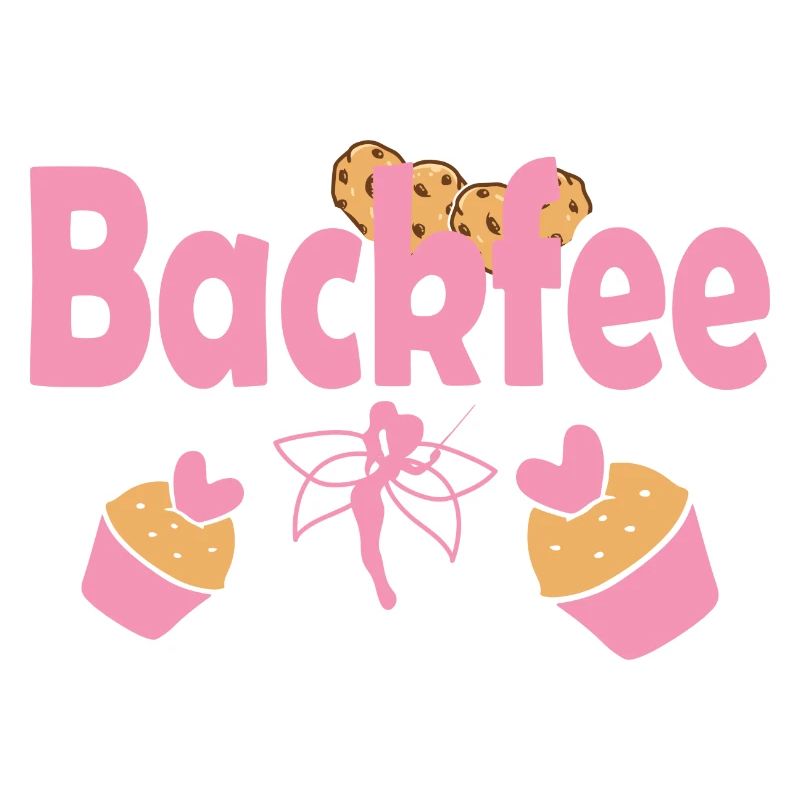Motif de backfee avec biscuits et fée