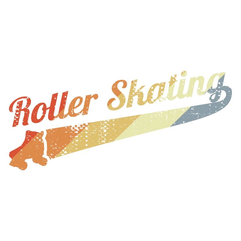 Vintage roller skating