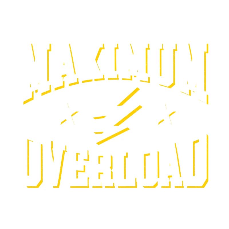 Maximum Overload Bold Retro Print