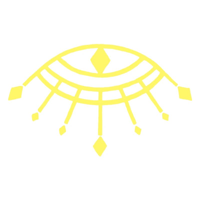 Oeil d'Horus jaune