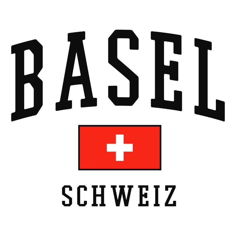 Basel Schweiz Flagge