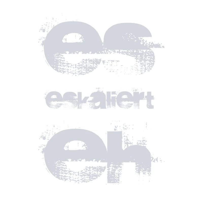 it's escalating anyway