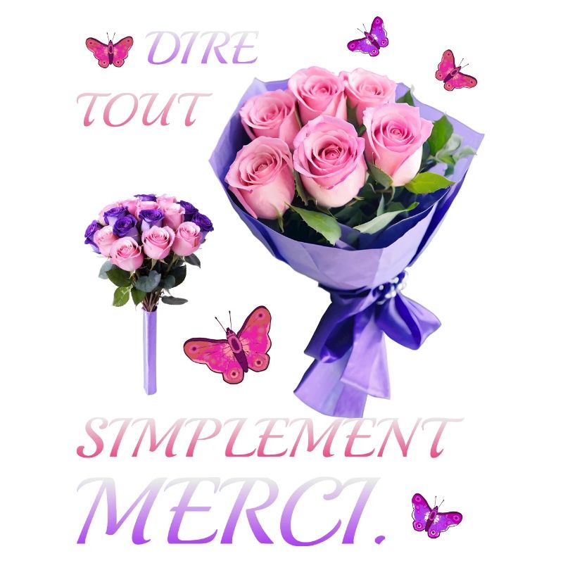 Dites simplement merci.