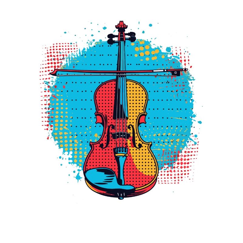Dessin de violon