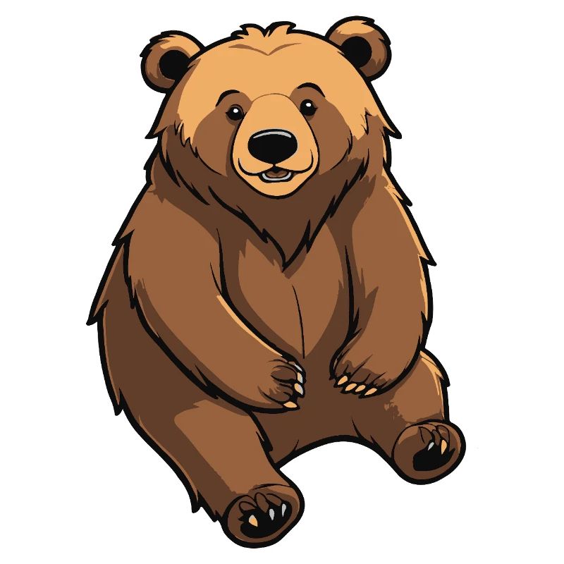 Ours mignon - Conception d’animaux