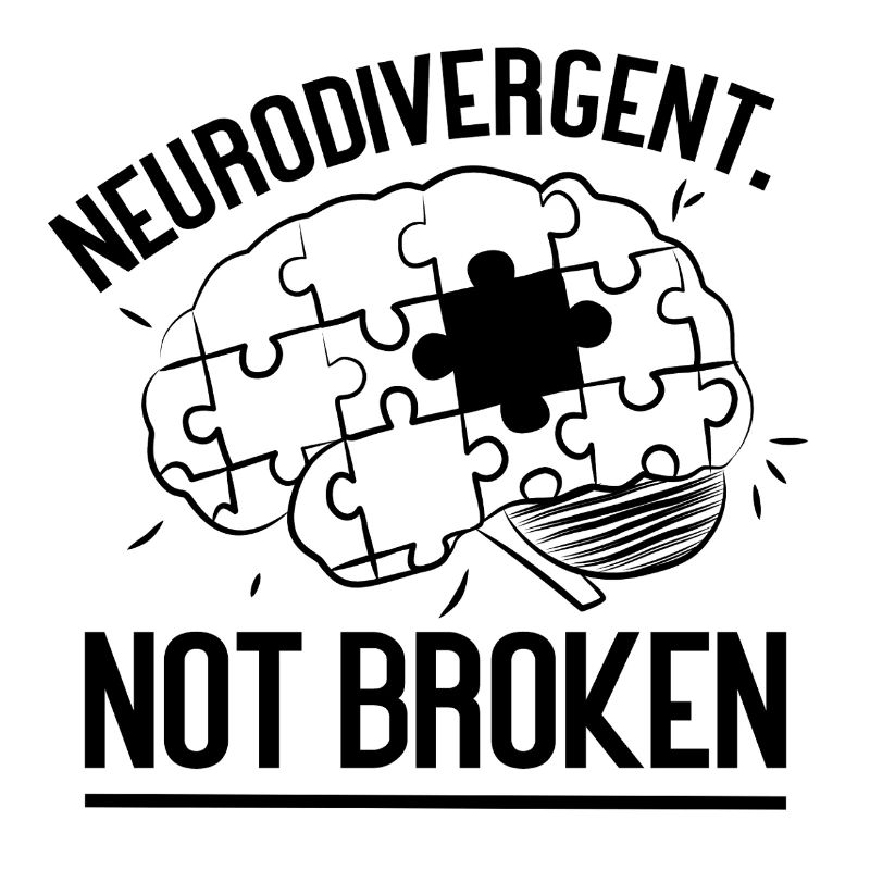 Neurodivergent. Pas cassé