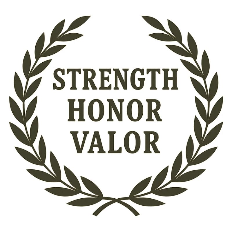 Honorable Victory Morale Plaque