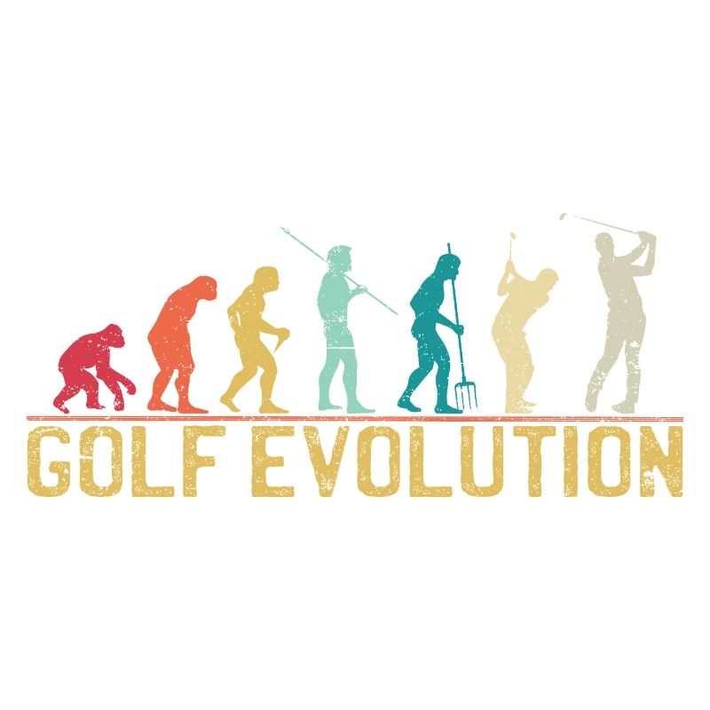 Golf Evolution Silhouette Design