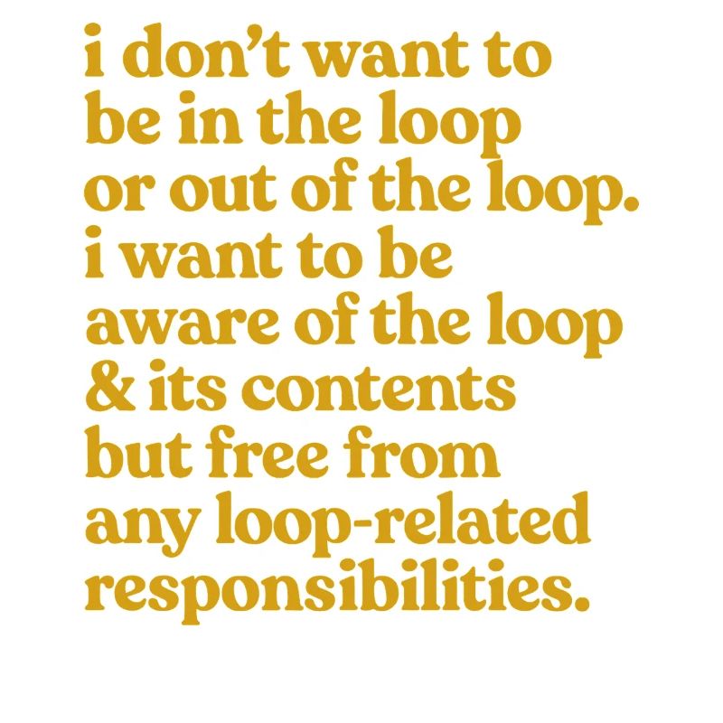 Conscient de la citation Loop