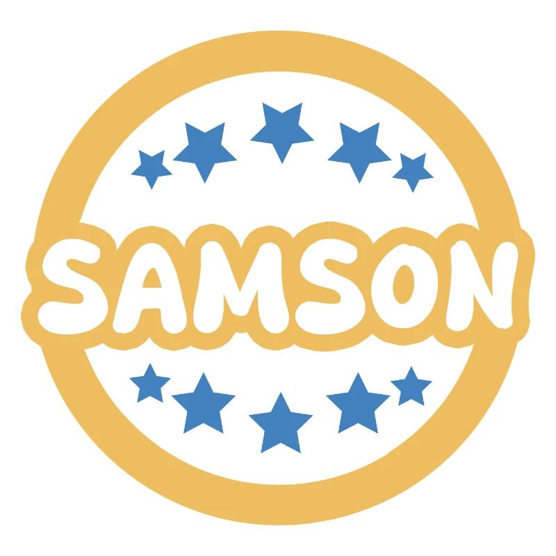 Lettrage Galactic Sampson pour Samson