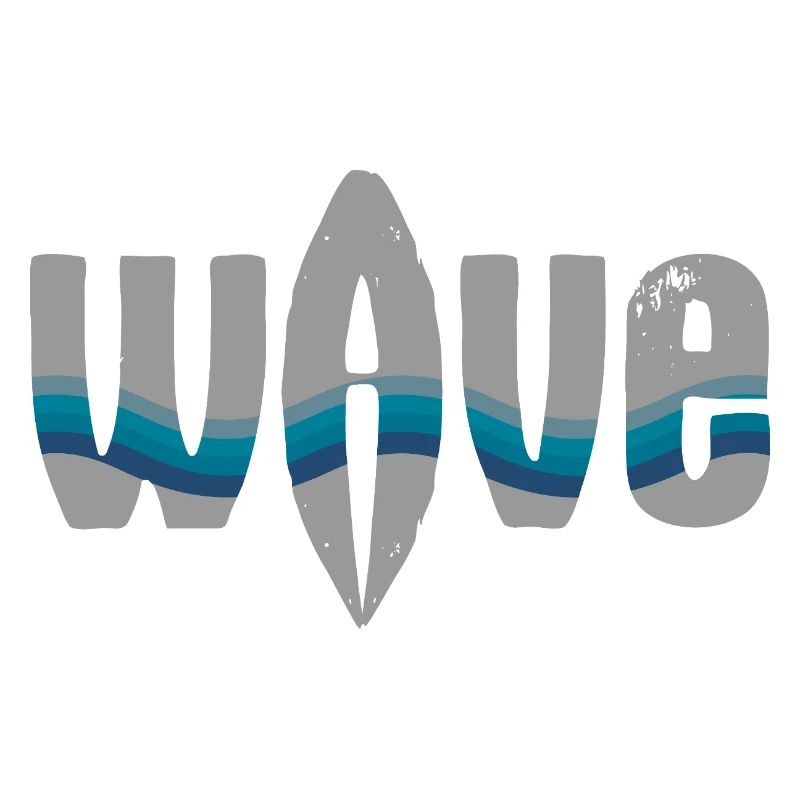 Vagues de mer Surfer Design
