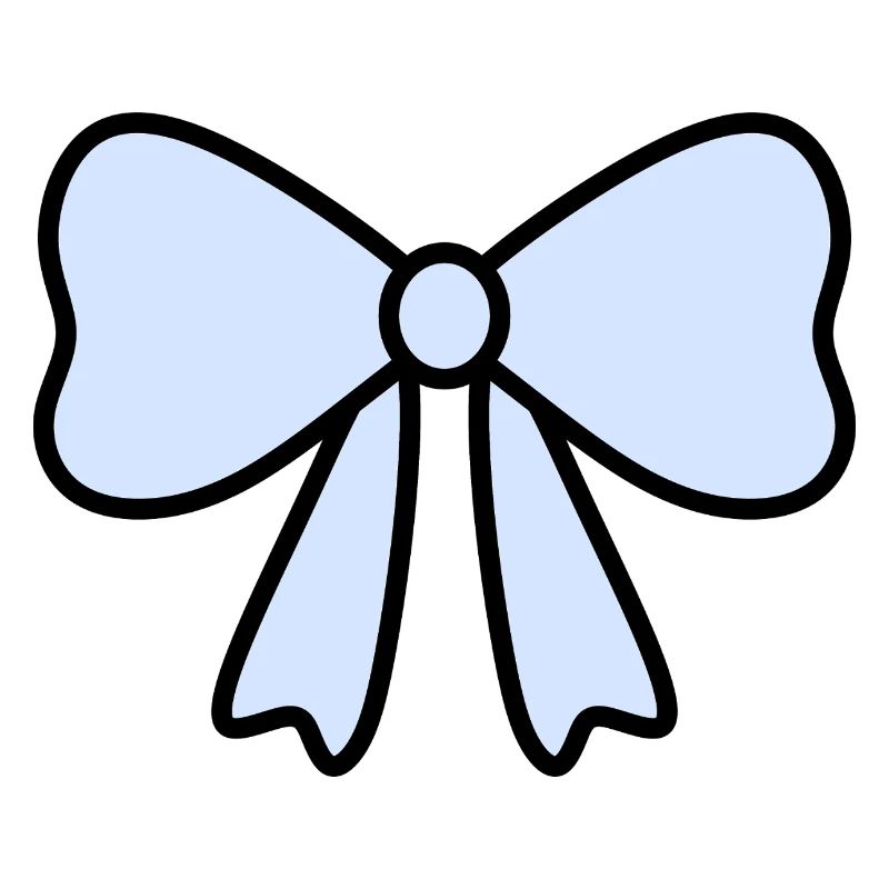 Conception délicate de l’arc bleu clair