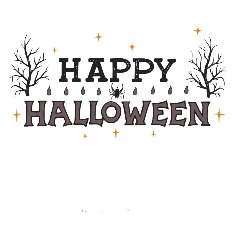 Dark Halloween Festive Typography