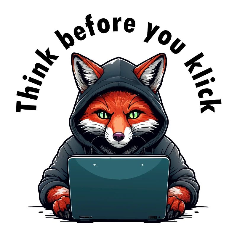 Denk nach bevor du klickst - Cyber Sicherheit