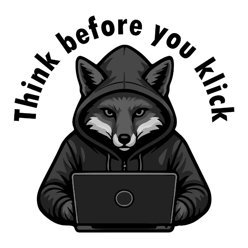 Denk nach bevor du klickst - Cyber Sicherheit