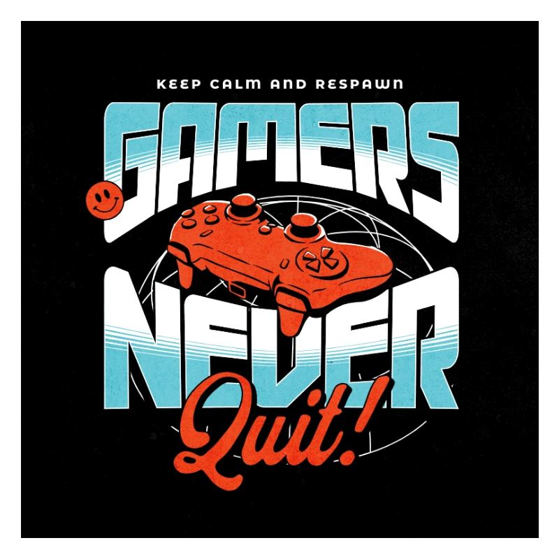 Gamers Never Quit Controller