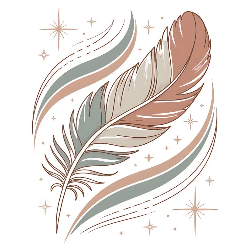 Plume d’âme boho