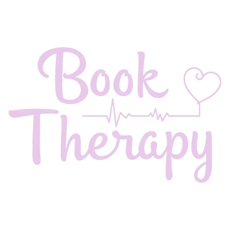 Book Therapy Bücher Lesen Spruch