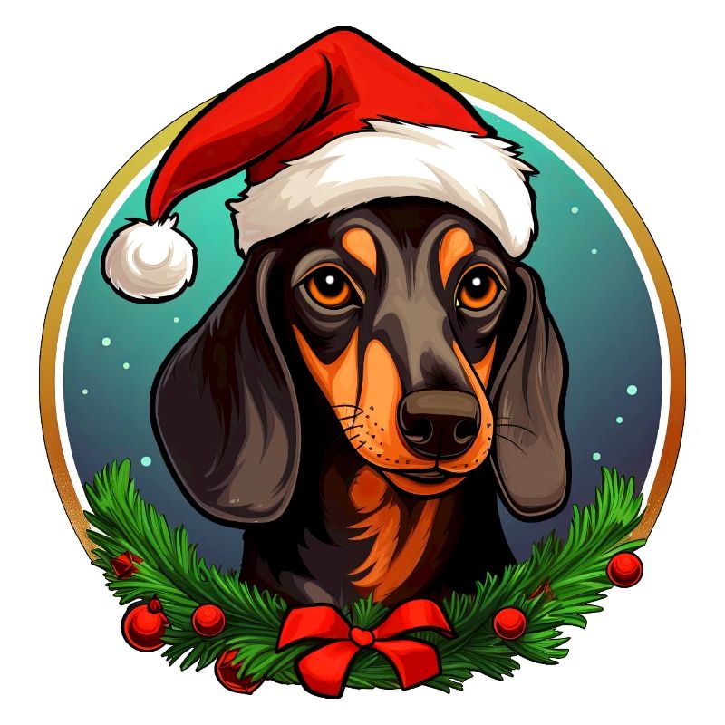 Teckel de Noël