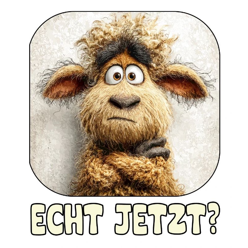 Really? Astonished Wool Monster Sheep