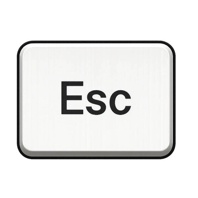 Taste Esc Shortcut
