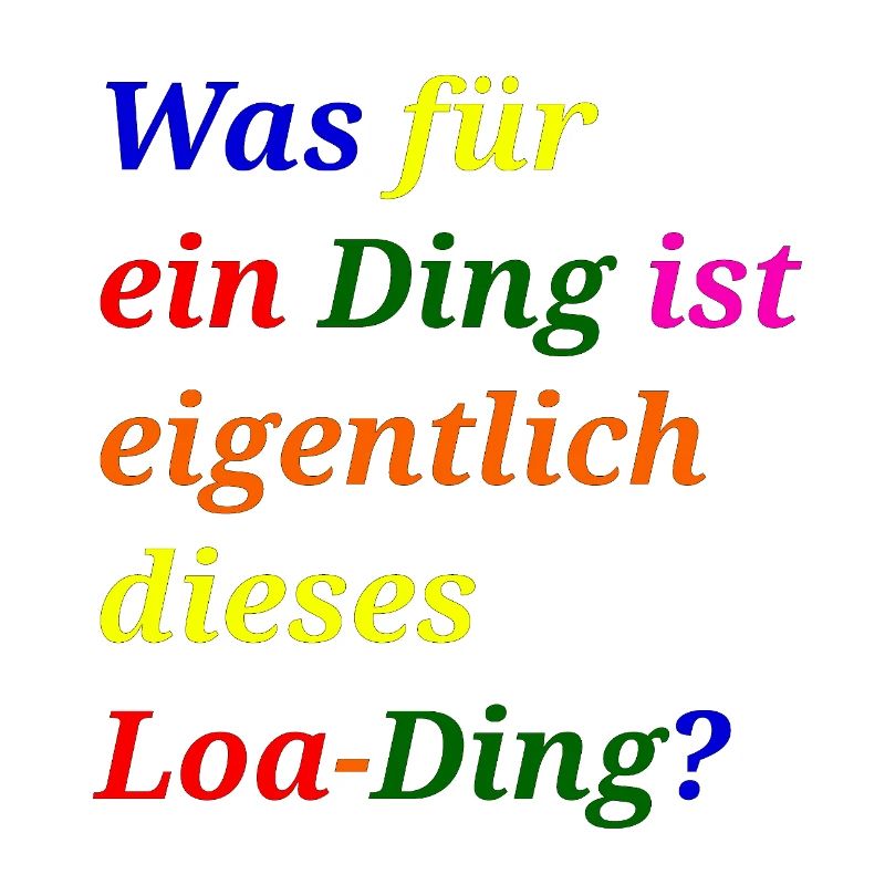 Loa thing? – Funny pun