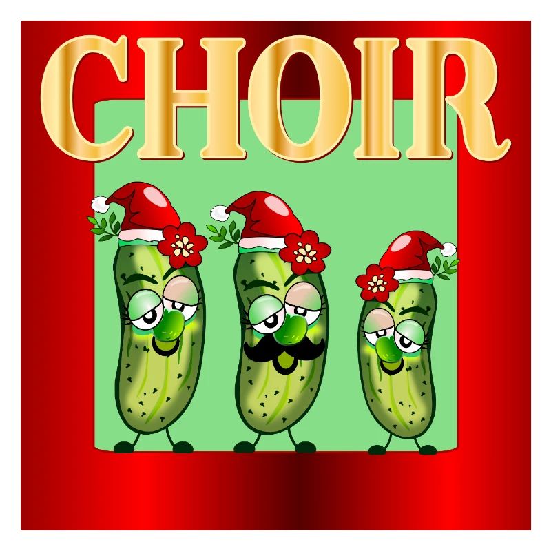 Cornichons du Chœur du Père Noël de Noël