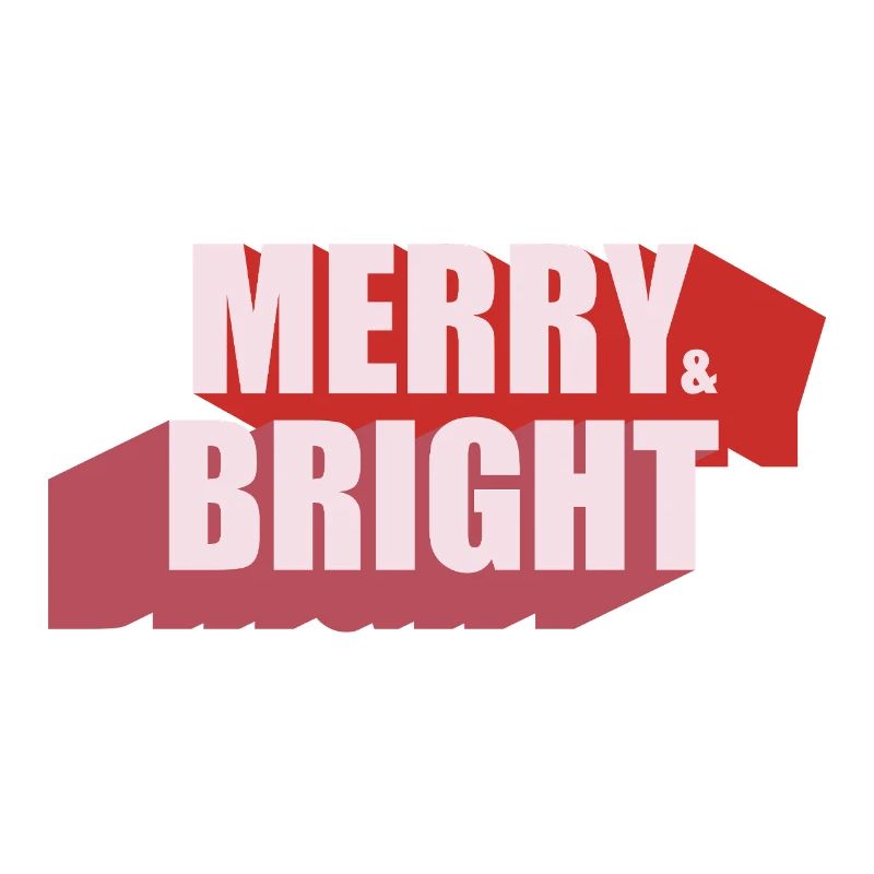 Merry et Bright Noël rétro