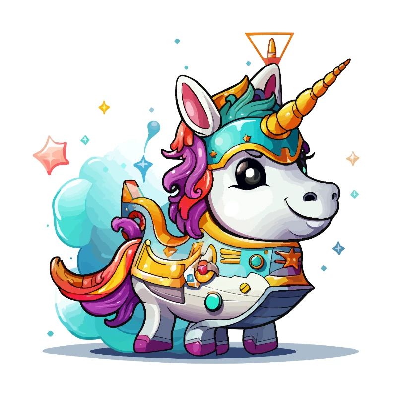 Aventure de la Licorne Spatiale
