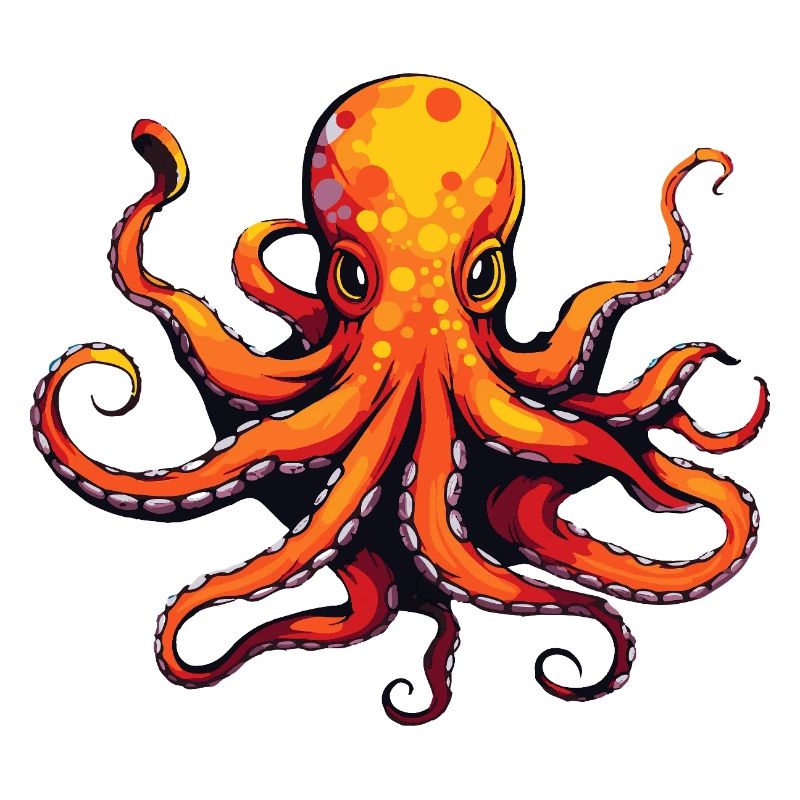 Tintenfisch Krake Tier