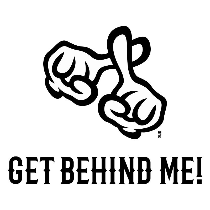 Mets-toi derrière moi ! (Croix / Bible / Religion / 2C)