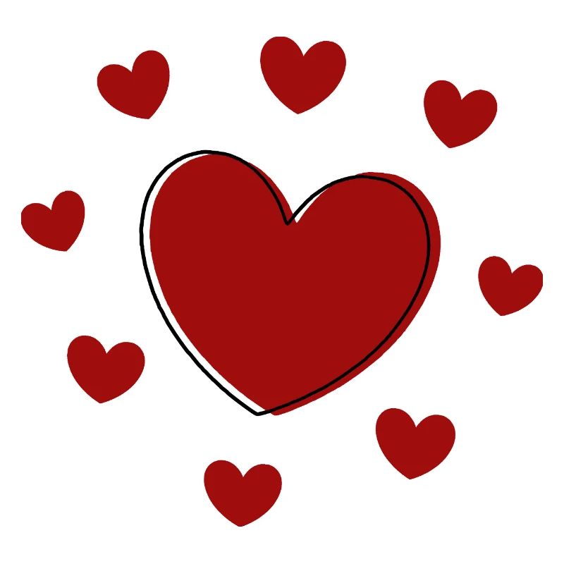 rotes Herz rot Geschenk Valentinstag