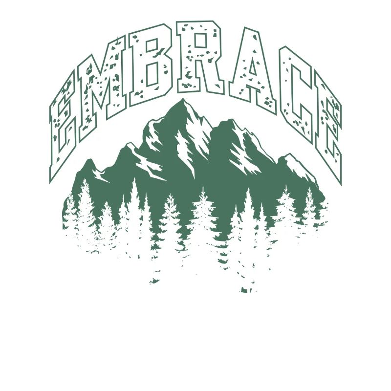 Umarme das Adventure Mountain Logo