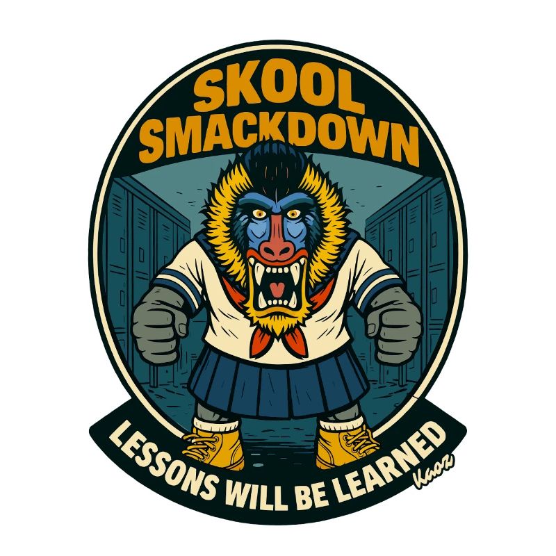 Mandrill Singe des Primates de l’École