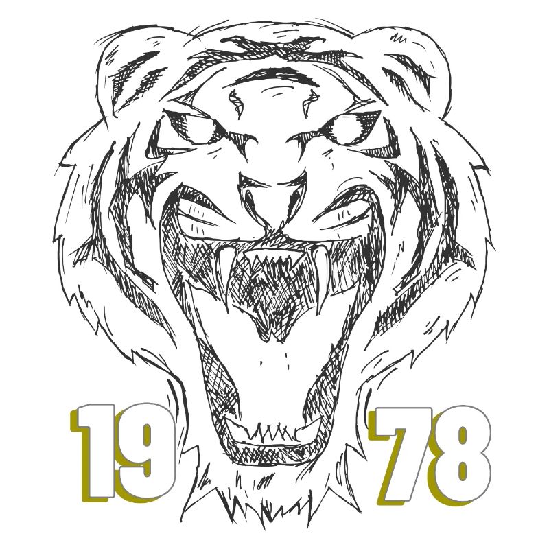 Roaring Tiger 1978 Retro