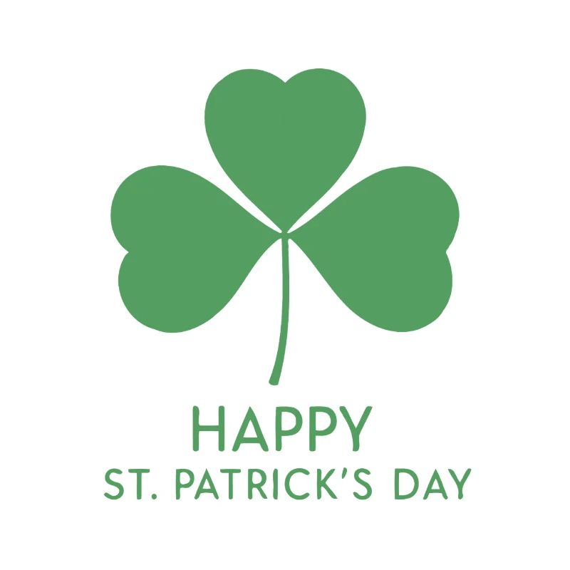 Trèfle Vert Saint Patrick