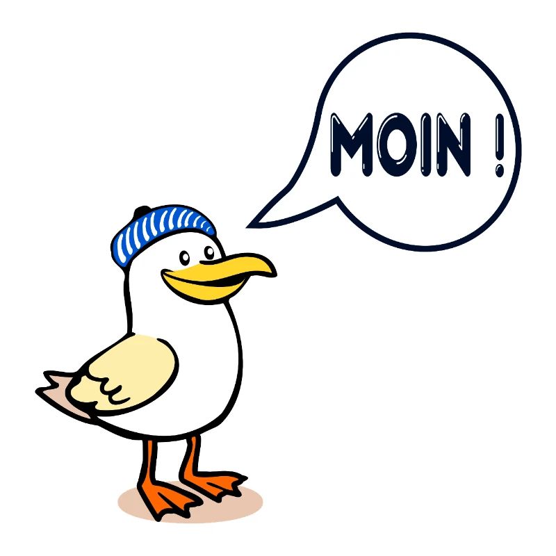 Mouette de Hambourg Moin de Hambourg
